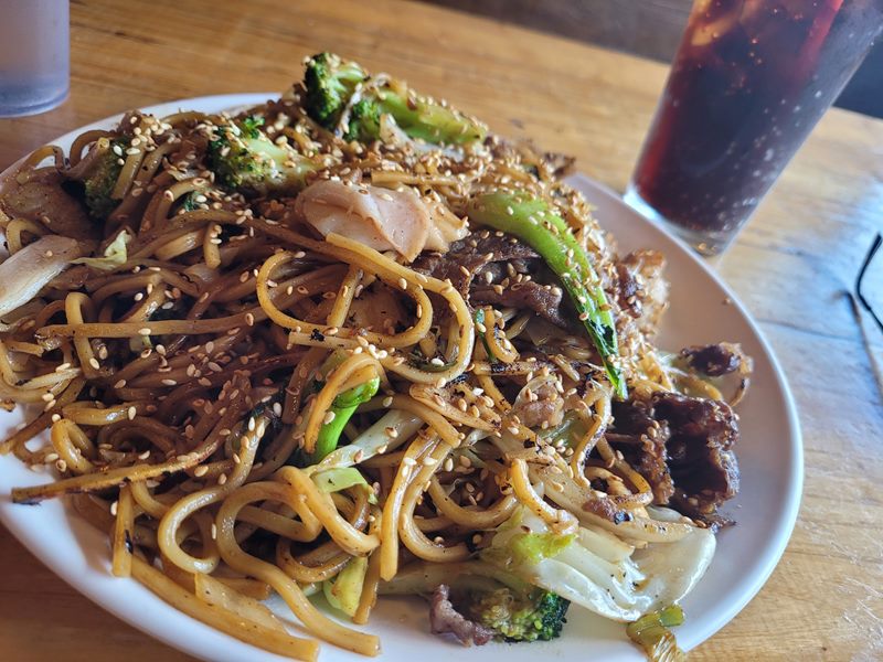 Jasmine Mongolian Grill food